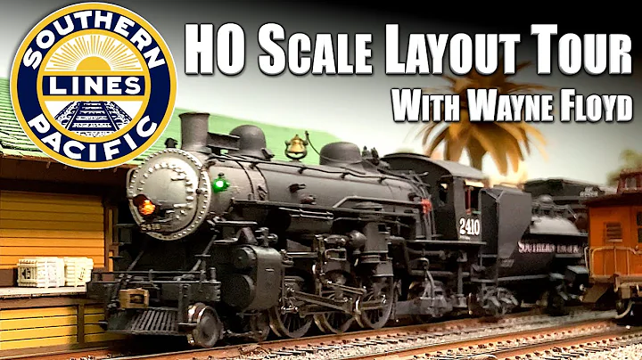 Southern Pacific HO Scale Layout Tour with Wayne F...