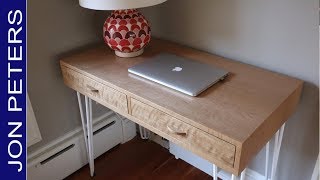 Join makers mob: https://www.joinmakersmob.com/jon-peters/ this
mid-century modern desk is built with baltic birch plywood to give it
more substance and weig...