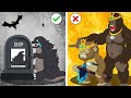 POOR BABY GODZILLA LIFE : Happy Baby vs Sad Baby | Godzilla Sad Story But Happy Ending Animation