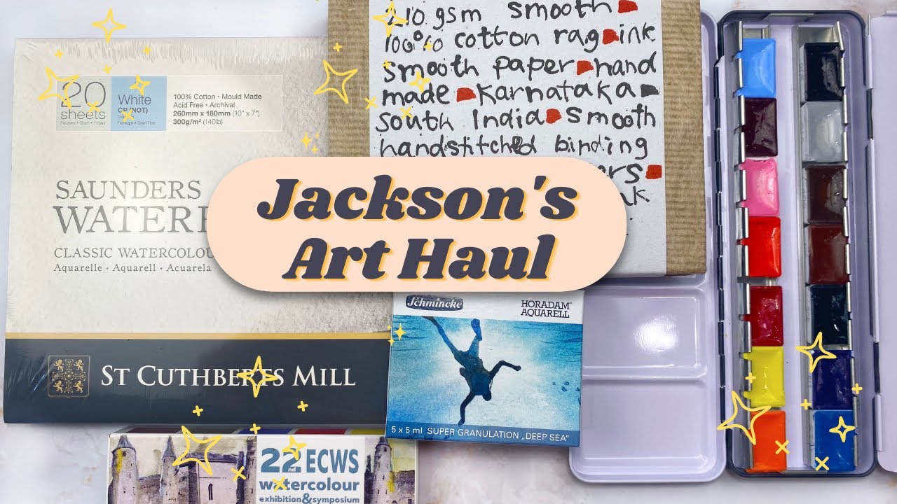 Jackson's : Black Folding Metal Watercolor Palette : Holds 12 Full