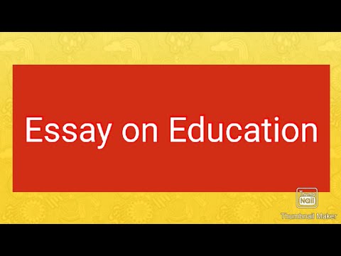 essay on education system for css