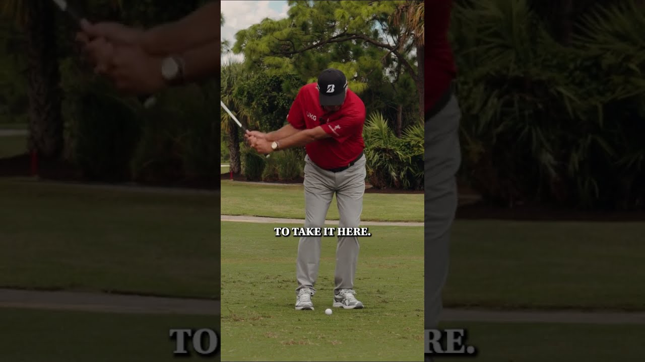 Fred Couples Unique Chipping Style 
