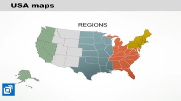 USA Regions Map: Keynote Maps of USA States