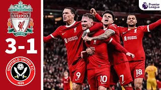 Darwin Núñez Unexpected Goal For Liverpool | Liverpool vs Sheffield United (3-1) | Match Highlights