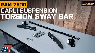 2014-2026 4WD RAM 2500 Carli Suspension Torsion Sway Bar Review & Install