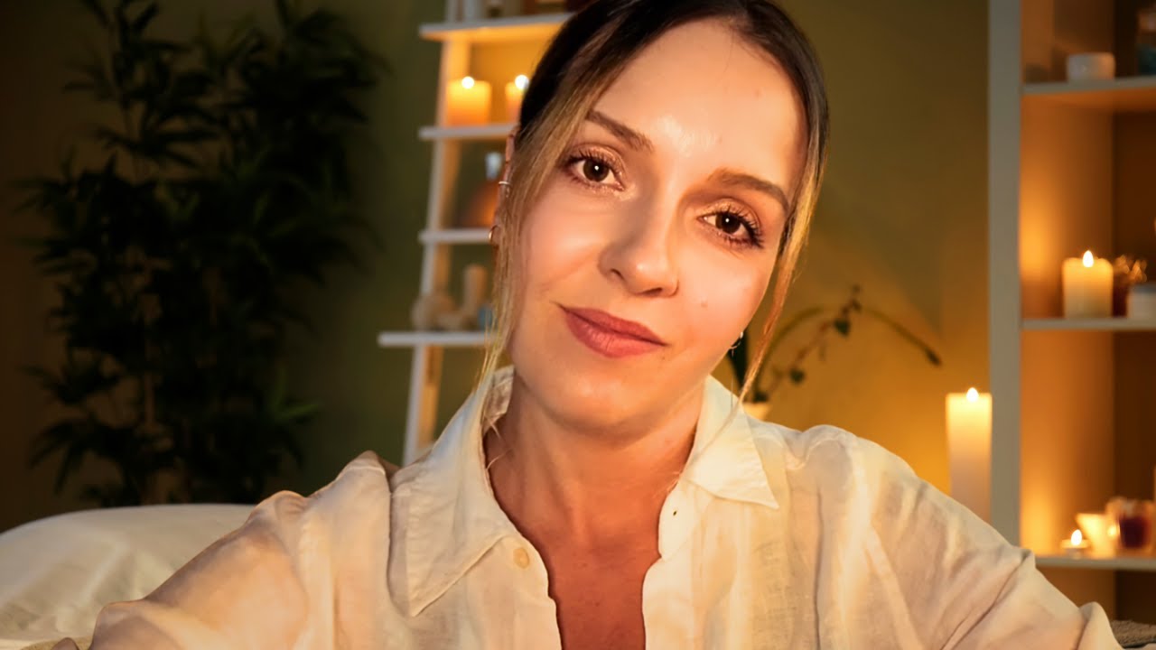 ASMR Relaxing Massage ✨ My Hands + Roller + Lotion