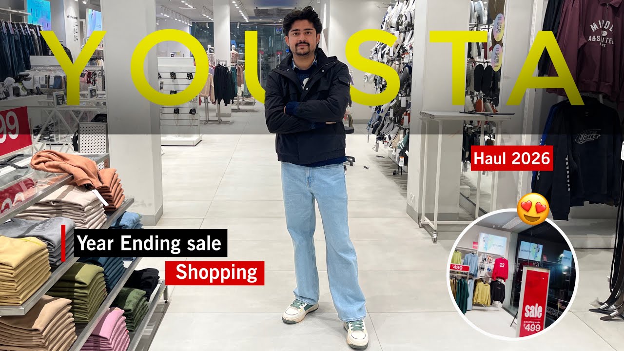 Yousta winter collection | ₹499 Se Start 😍 | YUSTA Year End Sale Shopping Haul 2026