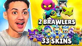 CONHEÇA os 2 NOVOS BRAWLERS LILY e DRACO, 33 NOVAS SKINS, NOVO MODO E MUITO MAIS!