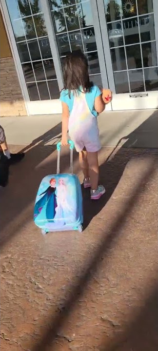 Cute Elsa Suitcase #shorts