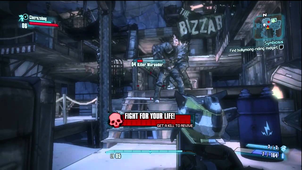 Borderlands 2: Co-op Playthrough with Chernz Episode 3: I hate Midgets!!