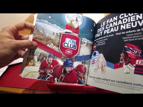 Montreal Canadiens 2016-2017 Season Tickets Unboxing