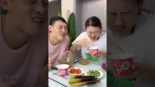 Funny Husband and Wife Yummy Food Eating Challenge  Ep 96