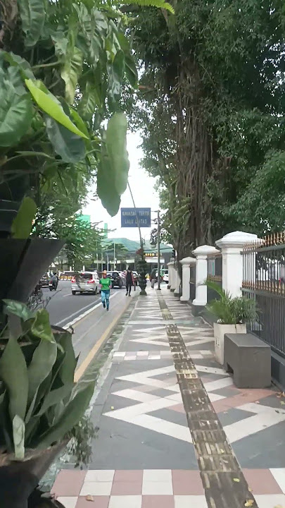 Olahraga keliling kebun raya saat puasa #bogor #jogging #olahraga #city