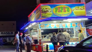 Rosarito 🌹 Beach 🏄 Mexico 🇲🇽 Rosarito Downtown Friday night Just Now PAPAS and Beer Club Bombay