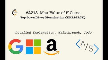 Leetcode 2218. Maximum Value of K Coins Detailed Explanation + Coding (Python)