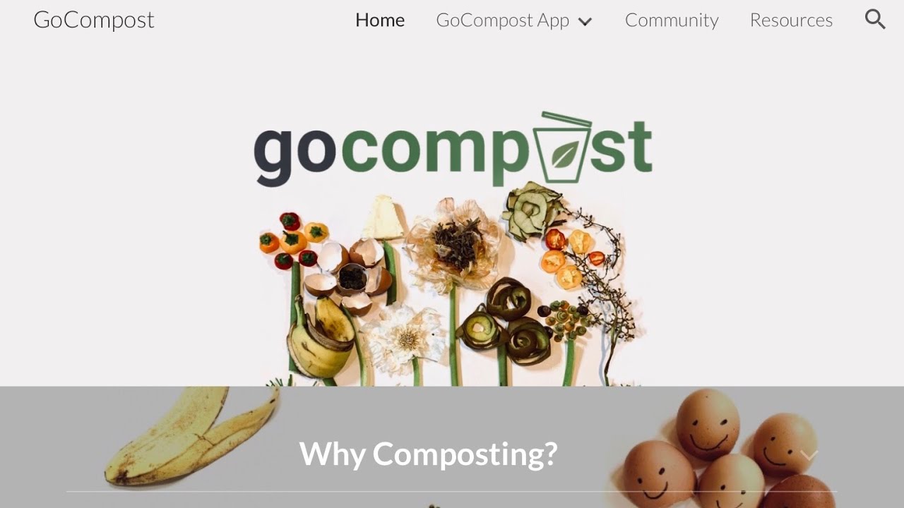 GoCompost empowers community composting and fosters green habits with its app, website, and events.
