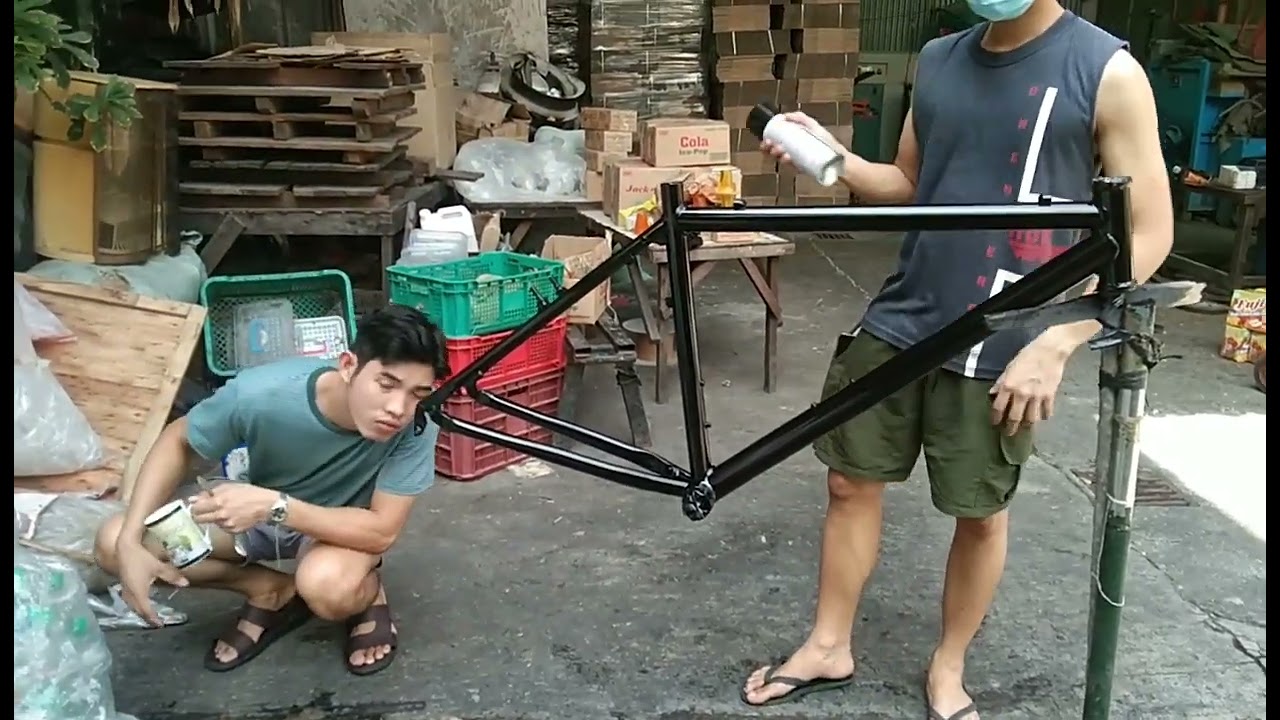 STANDARD BIKE REPAINT TUITORIAL YouTube
