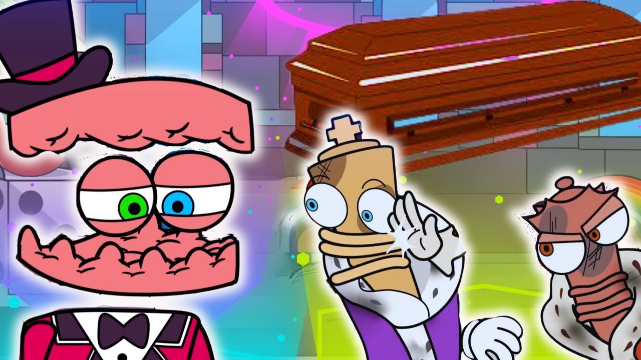 JAX'S EVIL TWIN SISTER ! The Amazing Digital Circus Animation coffin