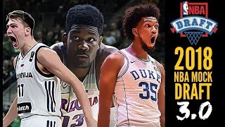 2018 NBA Mock Draft 3.0: Luka Doncic * DeAndre Ayton * Marvin Bagley [1-5]