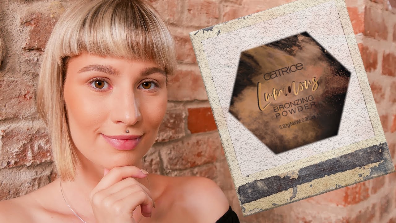 Catrice Sun Glow Luminous Bronzing Powder Review | Demo | Close Ups +  Before And After - YouTube