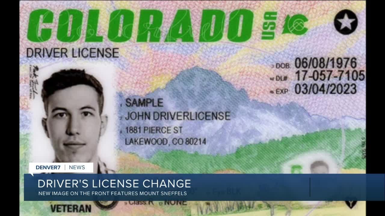 Colorado's new driver license features pictures of Mount Sneffels