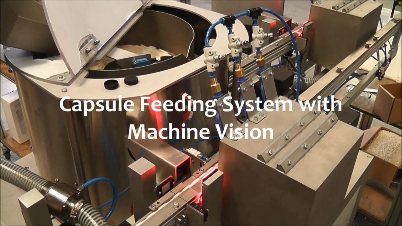 [Centrifugal Feeder] Capsule Centrifugal Feeding System With Machine