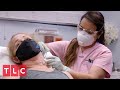 Removing Cysts from Audrey's Neck | Dr. Pimple Popper