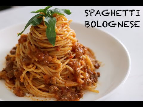 Video: Mì Ý Bolognese