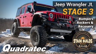 Win This Jeep! A Closer Look at The Bumpers, Armor & Recovery Products on the Stage 3 Wrangler JL by Quadratec 2,886 views 2 months ago 6 minutes, 4 seconds