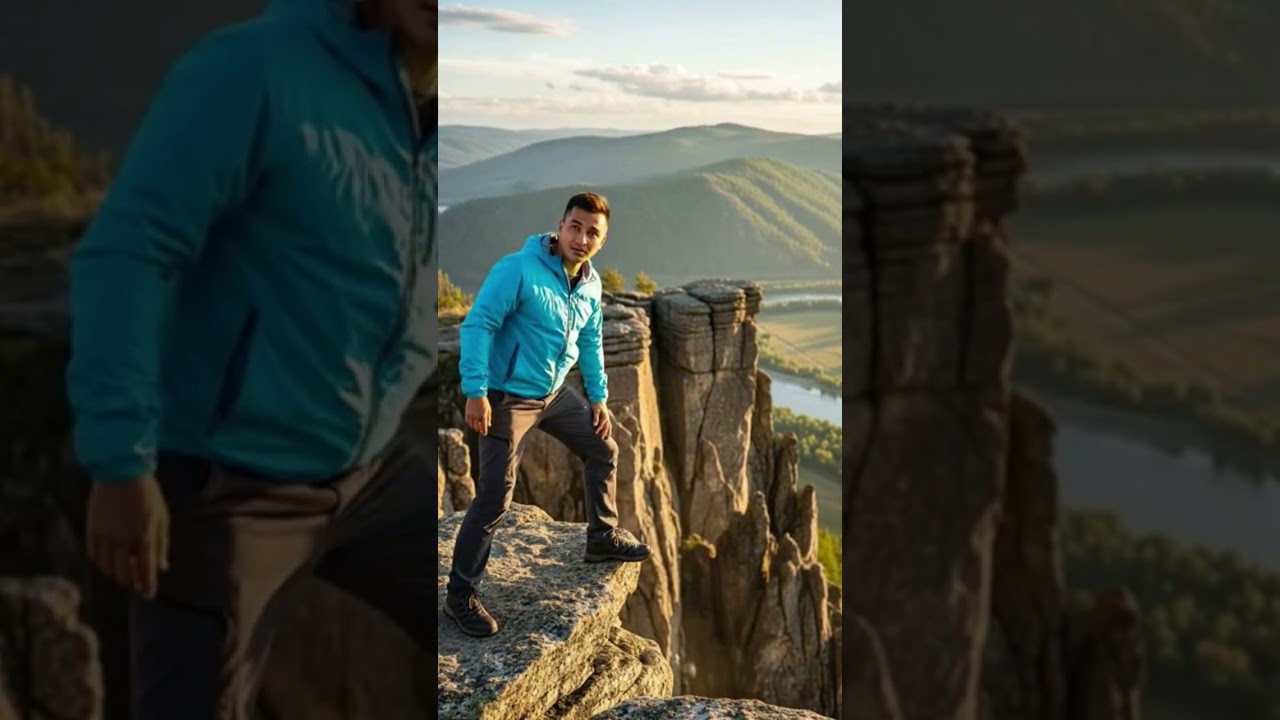 Cliff Edge Fails! Hiker Plummets to the Valley Floor ⛰️😱