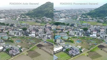 FIMI X8 2022 ver. 4K30FPS video  Side by side - Cloudy - Jun 9