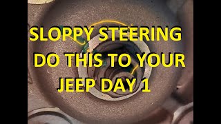 Jeep JT JL Wandering Sloppy Steering Fix for FREE, How to for the Gladiator Wrangler Dead Spot Slop screenshot 2