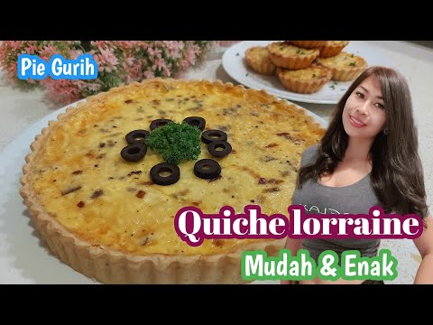 HOW TO MAKE  QUICHE LORRAINE | Easy & Delicious Savory Pie