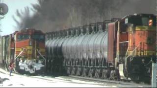 First Day of March 2011 on the BNSF Staples Sub
