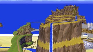 The Secret World Under Greatfish Isle in Wind Waker