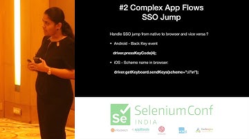 Appium in an Enterprise Banking Organisation by Pavithra Navaneeth #SeConfIndia