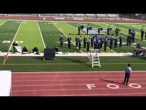 Clayton Valley Charter High School at the Foothill Band Review Field Show 10/22/2022