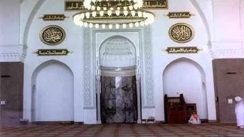 فجرية خاشعه للشيخ د/احمد علي الحذيفي سورة السجده والانسان 1435-1-19