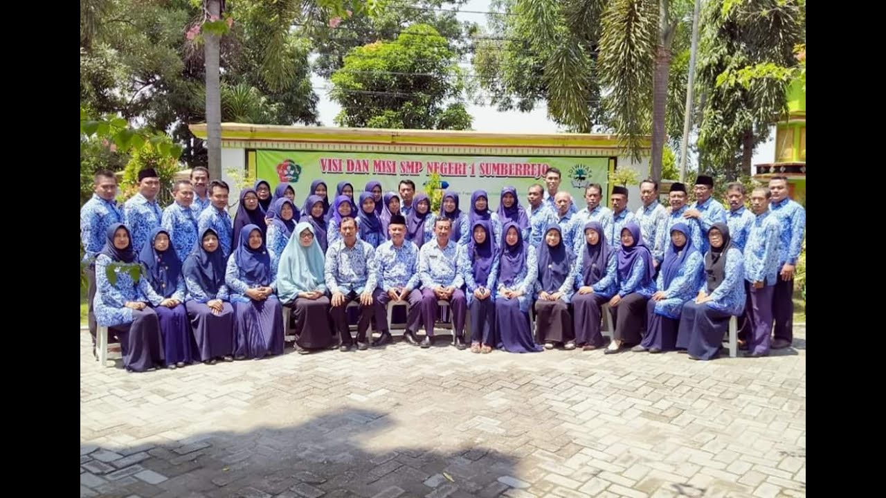 SAMBUTAN PEMBUKAAN MPLS & PERKENALAN KELUARGA BESAR SMPN 1 SUMBERREJO TAHUN PELAJARAN 2021-2022