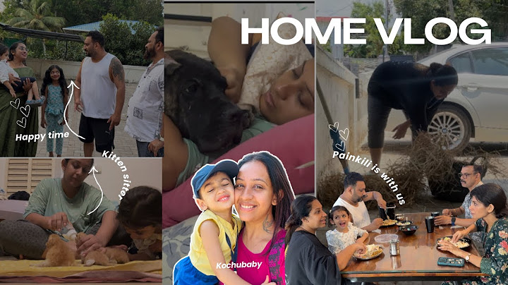 Home Vlog | Sowbhagya Venkitesh