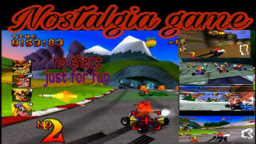 CTR | crash team racing | ePSXe emulator android | no cheat | wumpa cup | nostalgia game