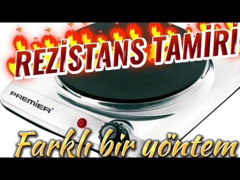 elektrikli ocak tamiri - electric stove repair / premier elektrikli ocak rezistansı