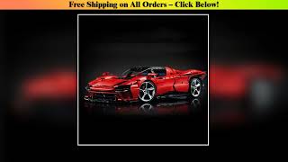SP3 3778P Sport Car Building Blocks Set - Supercar Model Toy for Kids And Adults Perfect Birthday