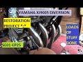 Xj900s diversion fitting the header pipes wire loom and lots more