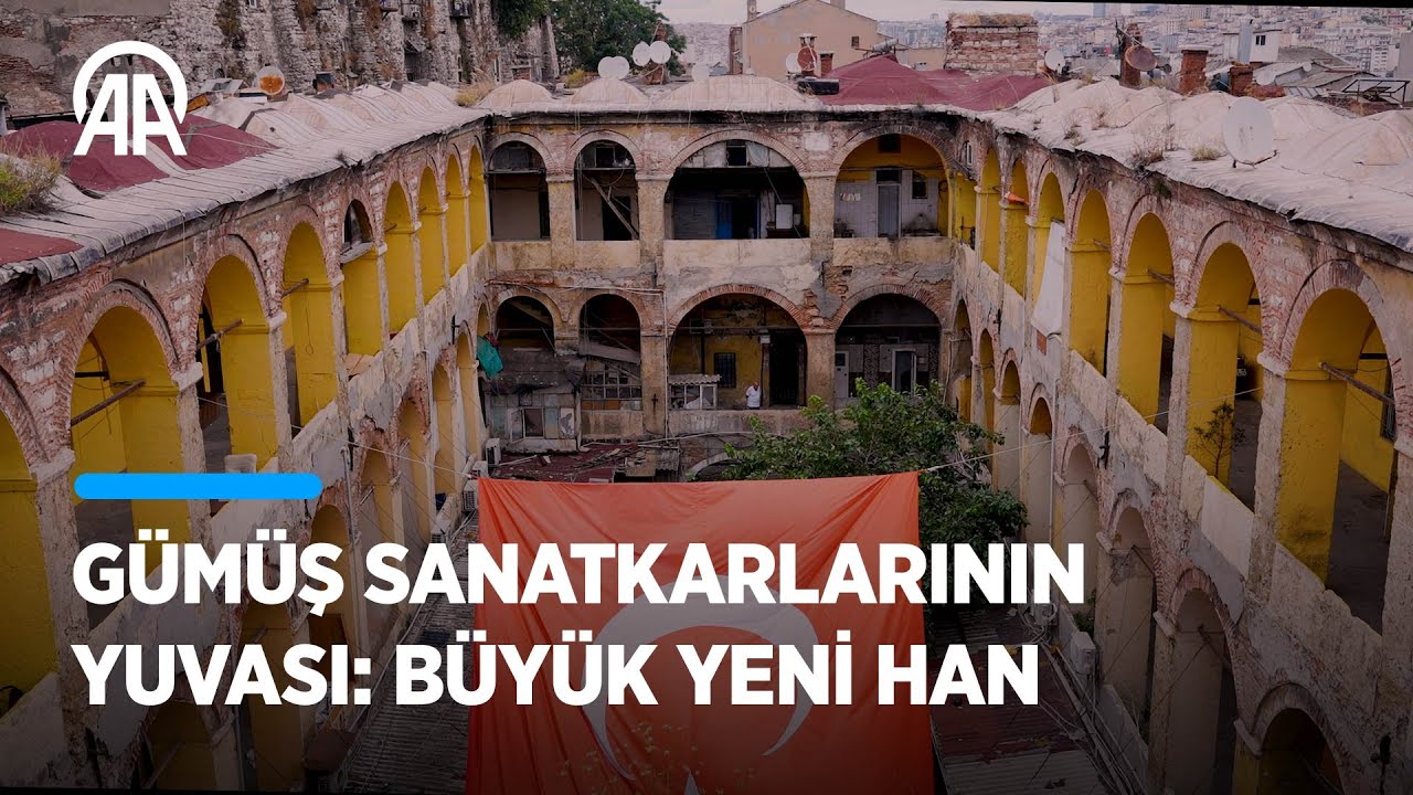 Gümüş sanatkarlarının yuvası: Büyük yeni han