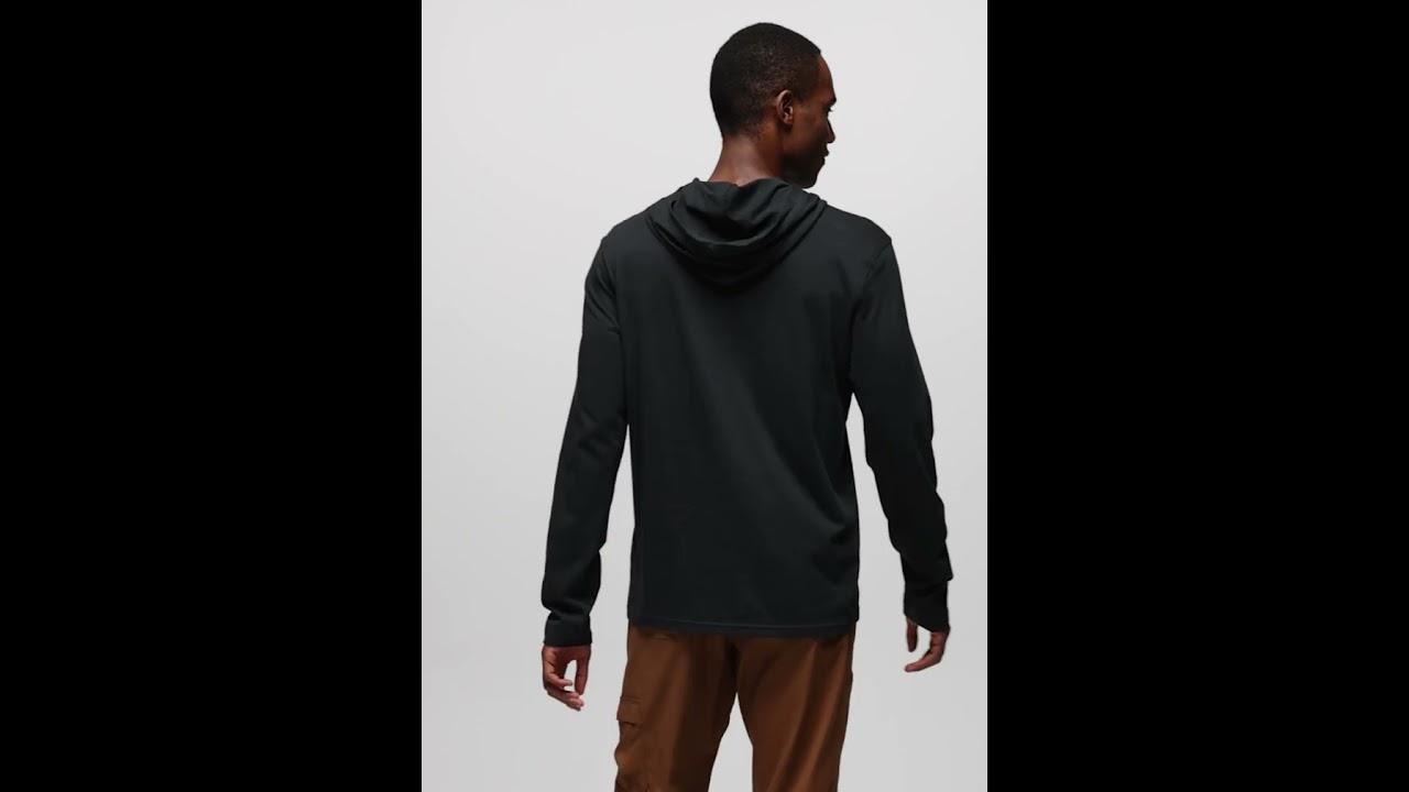 prAna - Long-Sleeve Hooded T-Shirt - Men's