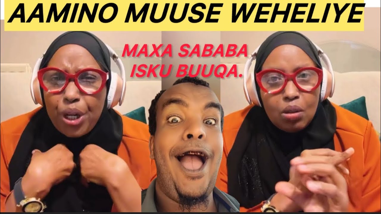 #caafimaadka WARIYE AAMINO MUUSE WEHELIYE O KAHADASHAY WAXA SABABA WAALIDA IYO ISKU BUUQA😱