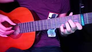 عزف أغنية ناسيني ليه على الجيتار Fingerstyle