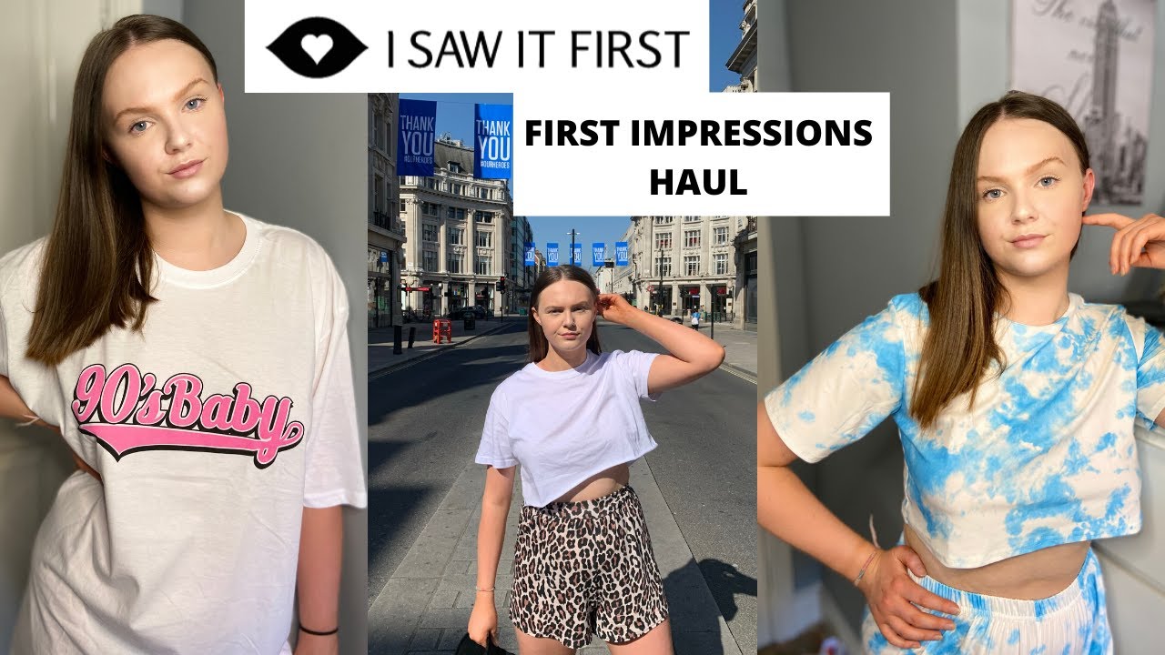 FIRST IMPRESSIONS OF I SAW IT FIRST Ft Tie Dye, Leopard Print & Slogan Tees l Natasha Hackett 2020