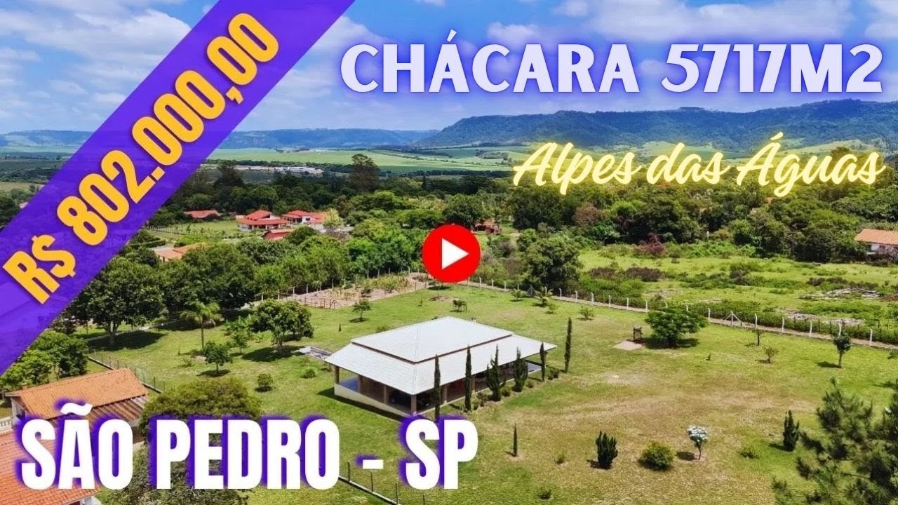 Vendida • QUER UMA CHÁCARA COM VISTA, NATUREZA E ESPAÇO? ACHAMOS EM SÃO PEDRO-SP!